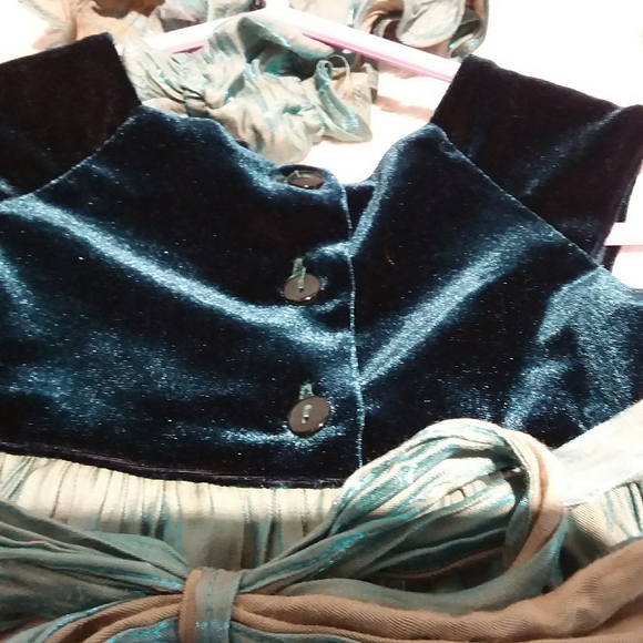 ⬇️Marc and Maddie velvet and irridescent d… - Picture 6 of 9